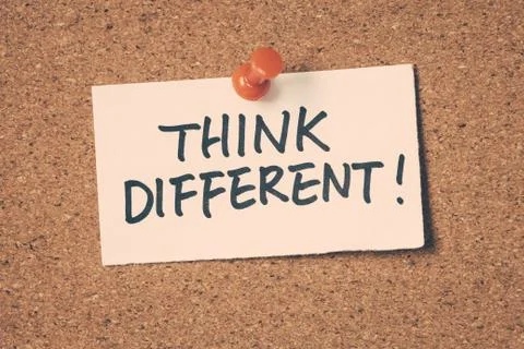 Think different Stock Photos