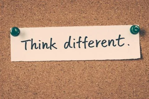 Think different Stock Photos