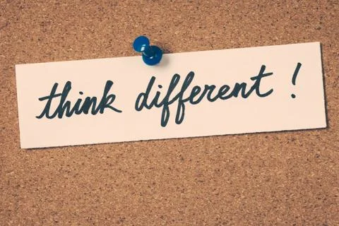 Think different Stock Photos
