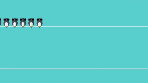 Think differently. Standing Out From The Crowd  Stock Footage 135649018