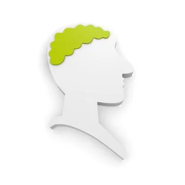 Think green 스톡 일러스트