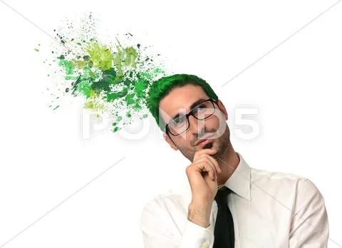 Think green Stock Photos