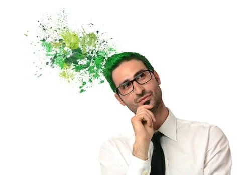 Think green Stock Photos