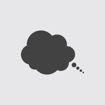 Think icon, Vector Think icon eps10. Stock Illustration