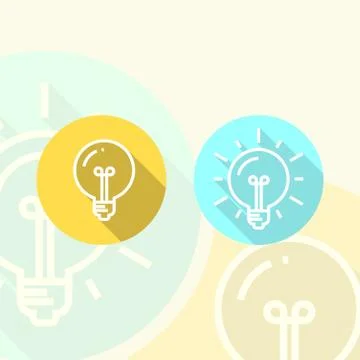 Think idea icon Stock Illustration