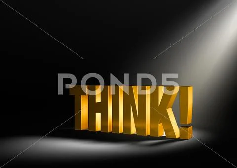Think! Stock Illustration