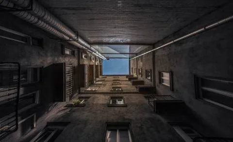 Think outside the blocks Foto stock