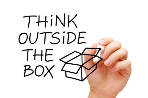 Think Outside The Box Concept Photos