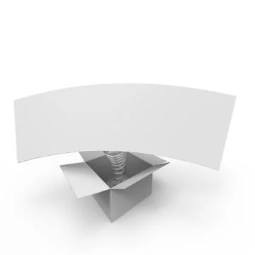 Think outside the box vi Stock Illustration