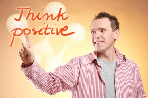 Think positive Stock Photos