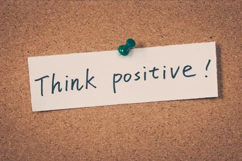 Think Positive Stock Photos