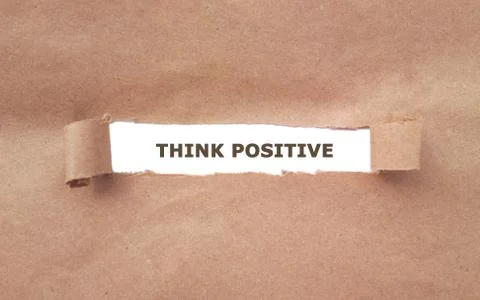 Think positive Stock Photos