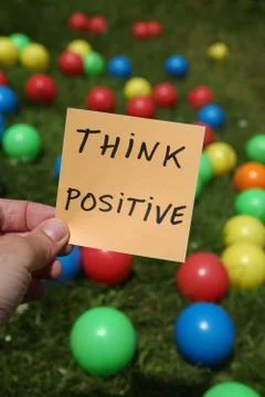 Think positive Stock Photos