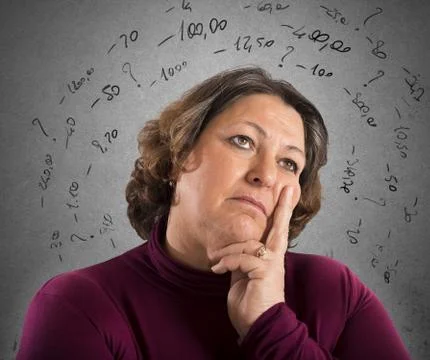 Think like repay debts Stock Photos