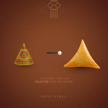 Think-solution-not pollution Stock Illustration