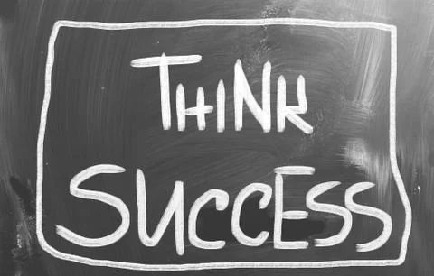 Think success concept Stock Illustration