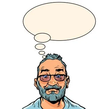 Thinking about potential benefits. The customer is thinking about buying. An イラスト素材