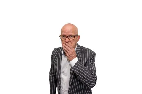 Thinking and wondering about something Stock Photos