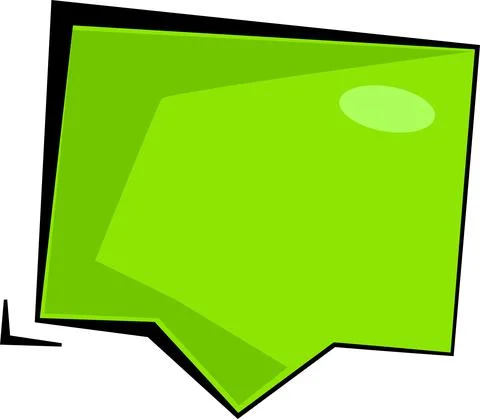 A thinking balloon talks a bubbling chat comments on a cloud. Illustrazione stock