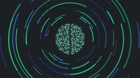 Thinking brain concept Stock Footage 236352967