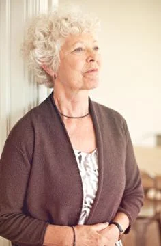 Thinking of the days passed 스톡 사진