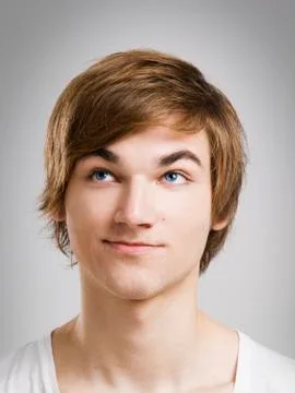 Thinking face Stock Photos