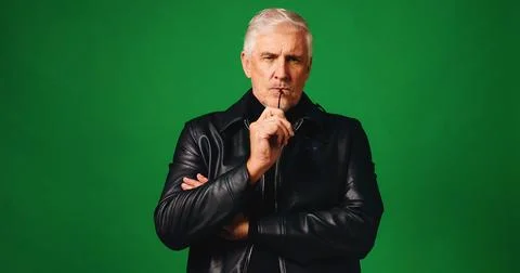 Thinking, fashion designer and man in studio, decision and problem solving on Stock Photos
