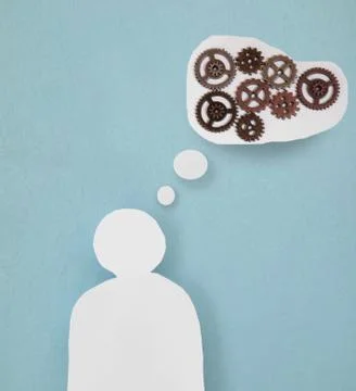 Thinking gears Stock Photos