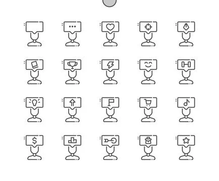 Thinking heads. Human mind. Successful thinking. Illustrazione stock