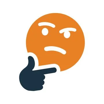 Thinking icon. Stock Illustration