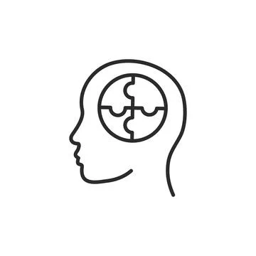 Thinking icon Stock Illustration