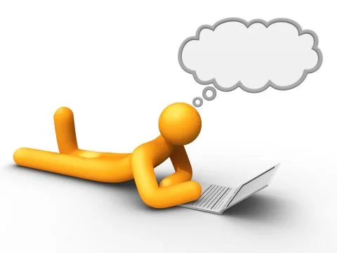 Thinking Stock Illustration