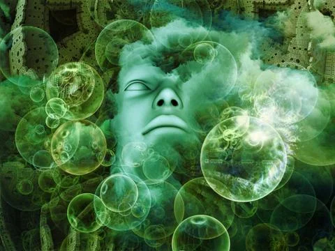 Thinking Stockillustratie