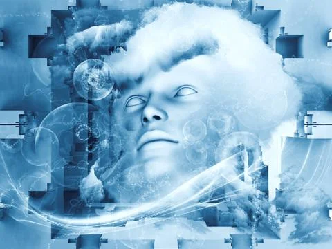 Thinking Illustrazione stock