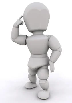 Thinking Stock Illustration