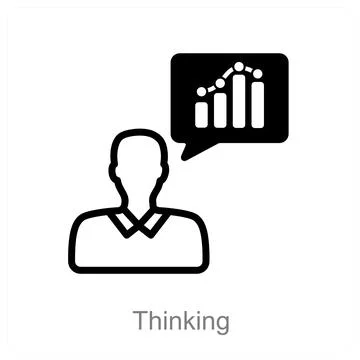 Thinking Stock Illustration