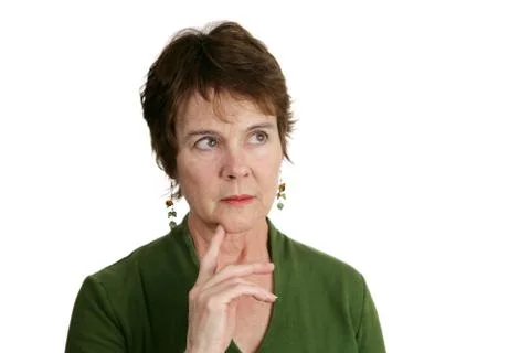 Thinking It Over Foto stock