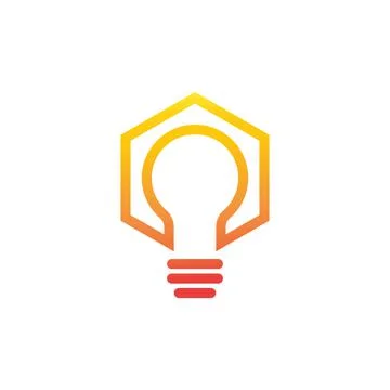 Thinking logo design vector Illustrazione stock