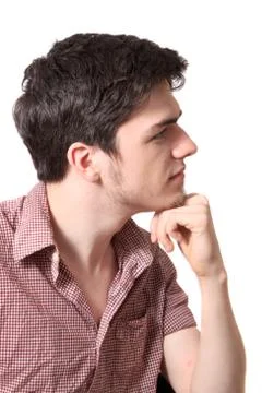 Thinking man Stock Photos
