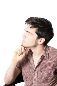 Thinking man Stock Photos