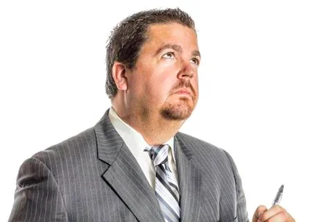 Thinking man Stock Photos