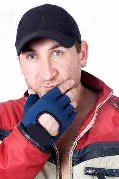 Thinking man Stock Photos