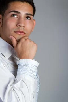 Thinking man Stock Photos