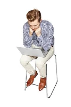 Thinking man Stock Photos