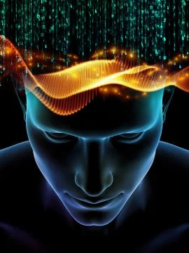 Thinking of Mathematics イラスト素材