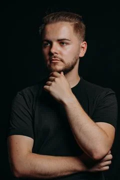 Thinking person. Stock Photos
