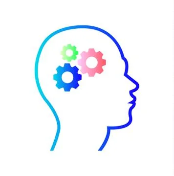 Thinking process Stock Illustration