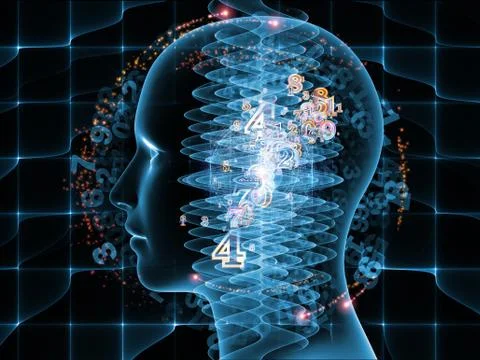 Thinking of Reality Stock Illustration