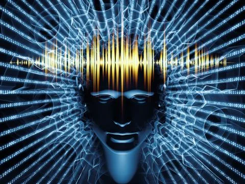 Thinking of Reality 스톡 일러스트