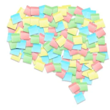 Thinking shape Stock Photos